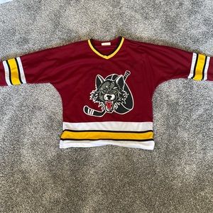 Signed Chicago Wolves Jersey